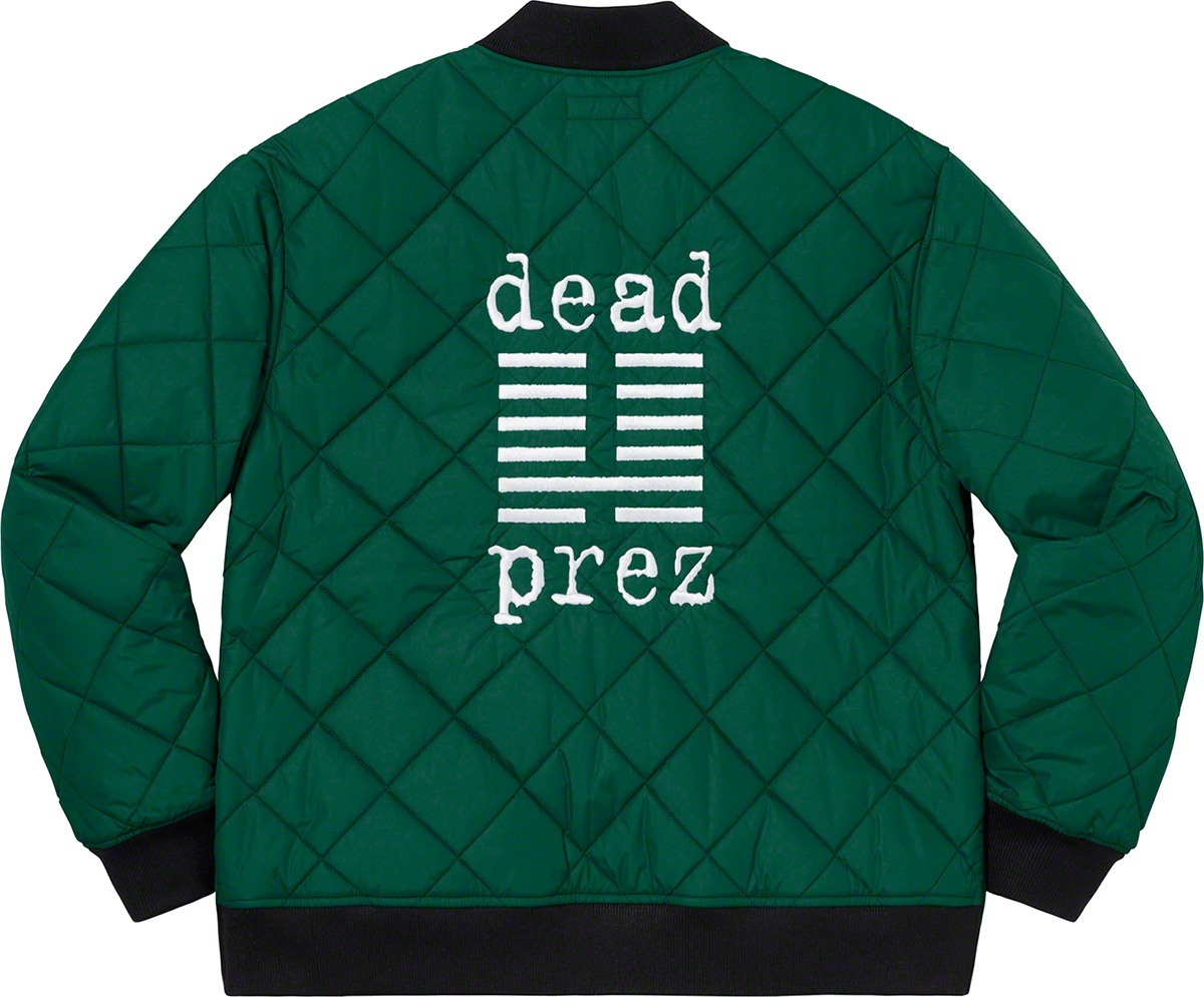 Supreme/dead prez Quilted Work Jacket view 12